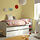 SLÄKT bed frame with storage
