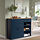 SKRUVBY - sideboard, black-blue, 120x38x90 cm | IKEA Indonesia - PE934963_S1