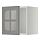 METOD - wall cabinet with glass door, white/Bodbyn grey, 40x37x40 cm | IKEA Indonesia - PE344749_S1