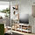 JÄTTESTA - TV storage combination, white/light bamboo, 240x40x195 cm | IKEA Indonesia - PE900757_S1