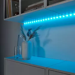 VATTENSTEN - Strip lampu LED, aneka warna, 3 m