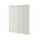 BILLY/HÖGBO - bookcase combination w glass doors, white, 160x202 cm | IKEA Indonesia - PE862693_S1