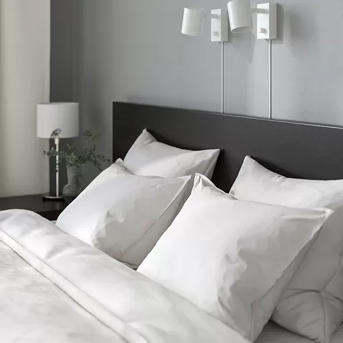 MALM bed frame with mattress