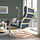 POÄNG - kursi berlengan, veneer kayu birch/Gunnared biru | IKEA Indonesia - PE900865_S1