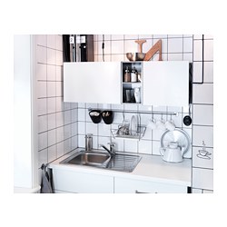 SUNDSVIK - Keran mixer dapur tuas single, dilapisi krom