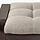 POÄNG - armchair and footstool, black-brown/Gunnared beige | IKEA Indonesia - PE900918_S1