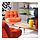 DYVLINGE - swivel armchair, Kelinge orange | IKEA Indonesia - PH201008_S1