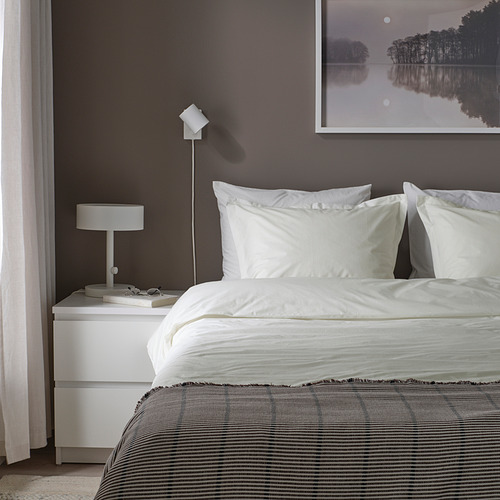 HAMPFLOCKEL duvet cover and 2 pillowcases