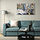BJÖRKSTA - picture with frame, head to head/aluminium-colour, 118x78 cm | IKEA Indonesia - PE862858_S1