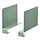 RELATERA - book-end, light grey-green, 2 pieces | IKEA Indonesia - PE935026_S1