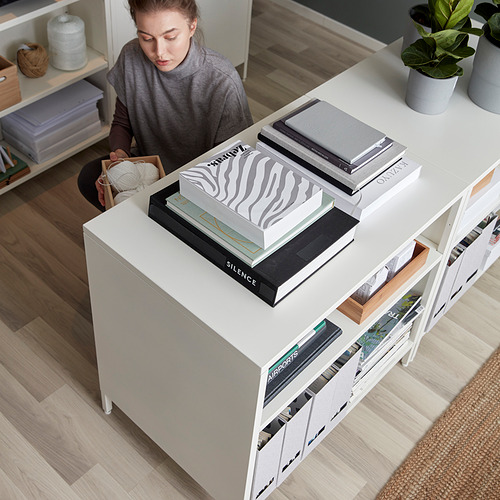 TROTTEN kabinet dengan pintu geser