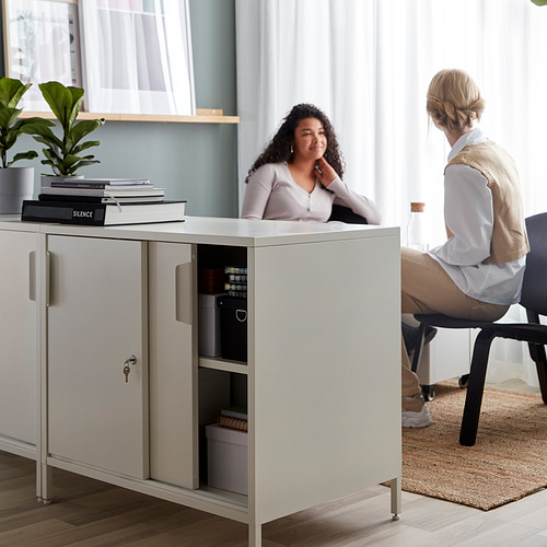 TROTTEN kabinet dengan pintu geser