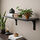RAMSHULT/BERGSHULT - wall shelf, brown-black, 80x30 cm | IKEA Indonesia - PE862966_S1