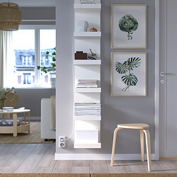 LACK - Wall shelf unit, white, 30x190 cm