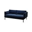 ÄPPLARYD - sofa 2 dudukan, Djuparp biru tua | IKEA Indonesia - PE820287_S2