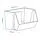 FODERTRÅG - organiser for desk/wall, light grey, 25x18x15 cm | IKEA Indonesia - PE966192_S1