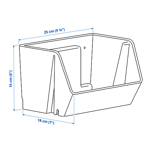 FODERTRÅG Measurement Illustration