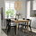 LISABO/SKANSNÄS - table and 4 chairs, light beech veneer/black, 150/205 cm | IKEA Indonesia - PE935118_S1