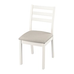 TONSTAD - Chair, off-white/Fridtuna light beige