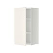 METOD - Wall cabinet with shelves, white/Veddinge white, 40x37x80 cm