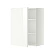 METOD - Wall cabinet with shelves, white/Ringhult white, 60x37x80 cm