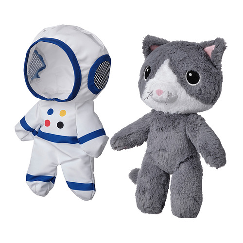 AFTONSPARV boneka berkostum astronaut