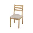 TONSTAD - kursi, efek kayu oak/Fridtuna krem muda | IKEA Indonesia - PE966275_S2