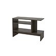 HOLMERUD - Side table, dark brown, 80x31 cm