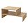 HOLMERUD - coffee table, oak effect, 90x55 cm | IKEA Indonesia - PE901563_S1