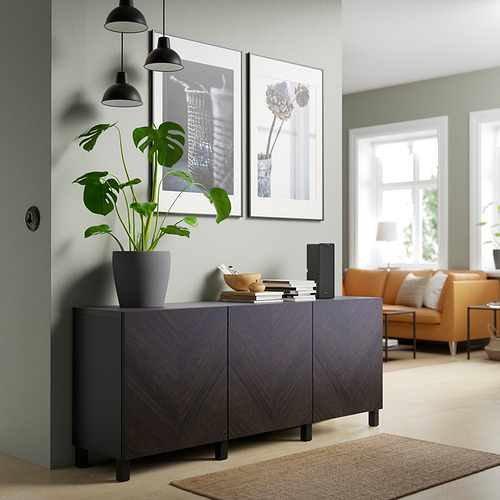BESTÅ storage combination with doors