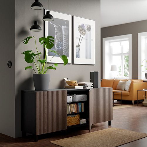 BESTÅ storage combination with doors