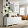 BESTÅ - storage combination with doors, white/Västerviken/Stubbarp white, 180x42x74 cm | IKEA Indonesia - PE820761_S1