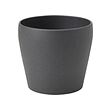 PERSILLADE - Pot tanaman, abu-abu tua, 15 cm