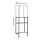 ENHET - storage combination, anthracite/grey frame, 80x32x204 cm | IKEA Indonesia - PE863246_S1