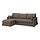 HYLTARP - sofa 3 ddkn dgn chaise longue, kiri, Gransel abu-abu cokelat | IKEA Indonesia - PE901665_S1