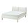 SAGESUND - upholstered bed frame, Gräsbo white/Lönset, 160x200 cm | IKEA Indonesia - PE902232_S1