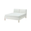 SAGESUND - upholstered bed frame, Gräsbo white, 160x200 cm | IKEA Indonesia - PE902232_S2
