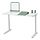 RELATERA - desk combination, white/light grey-green, 117x60 cm | IKEA Indonesia - PE935272_S1