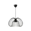 HEMMA/KALLFRONT - Pendant lamp, black, 52 cm