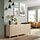 BESTÅ - storage combination with drawers, white stained oak effect/Lappviken/Stubbarp white stained oak effect, 180x42x74 cm | IKEA Indonesia - PE821165_S1