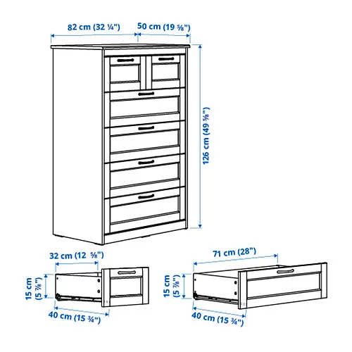 SONGESAND Measurement Illustration