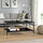 ÄSPERÖD - meja tamu, hitam/kaca hitam, 96x58 cm | IKEA Indonesia - PE901785_S1