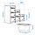 TROFAST - kombinasi penyimpanan dgn kotak, putih, 99x44x95 cm | IKEA Indonesia - PE935313_S1
