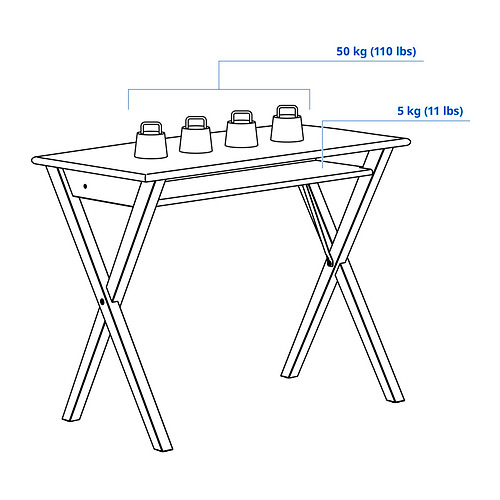 BOLLPOJKE Measurement Illustration