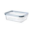 IKEA 365+ - Wadah makanan dengan penutup, persegi panjang/plastik, 1.0 l