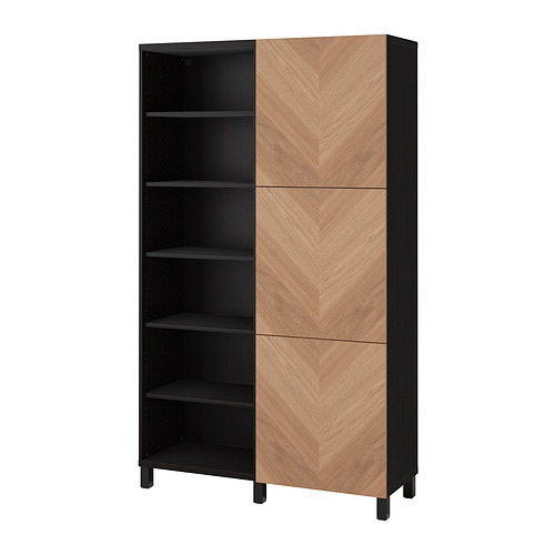 BESTÅ storage combination with doors
