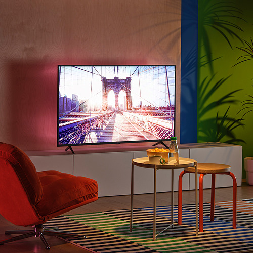 KABBLEKA LED lighting strip with USB