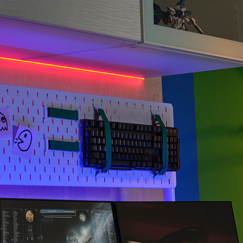 KABBLEKA LED lighting strip with USB