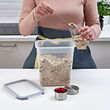 IKEA 365+ - tempat makanan, persegi panjang/plastik, 4.2 l | IKEA Indonesia - PE863465_S2