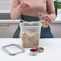 IKEA 365+ - Tempat makanan, persegi panjang/plastik, 4.2 l